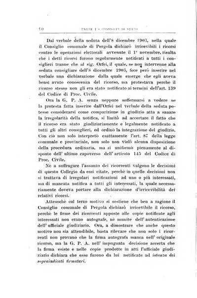 La giustizia amministrativa raccolta di decisioni e pareri del Consiglio di Stato, decisioni della Corte dei conti, sentenze della Cassazione di Roma, e decisioni delle Giunte provinciali amministrative