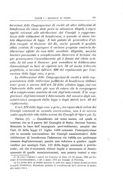 La giustizia amministrativa raccolta di decisioni e pareri del Consiglio di Stato, decisioni della Corte dei conti, sentenze della Cassazione di Roma, e decisioni delle Giunte provinciali amministrative