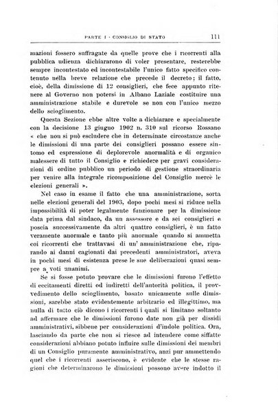 La giustizia amministrativa raccolta di decisioni e pareri del Consiglio di Stato, decisioni della Corte dei conti, sentenze della Cassazione di Roma, e decisioni delle Giunte provinciali amministrative