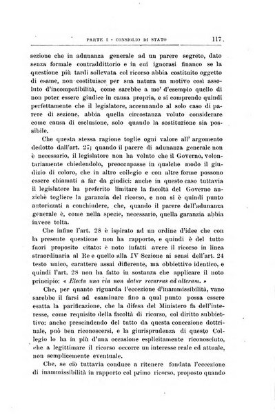 La giustizia amministrativa raccolta di decisioni e pareri del Consiglio di Stato, decisioni della Corte dei conti, sentenze della Cassazione di Roma, e decisioni delle Giunte provinciali amministrative