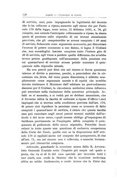 La giustizia amministrativa raccolta di decisioni e pareri del Consiglio di Stato, decisioni della Corte dei conti, sentenze della Cassazione di Roma, e decisioni delle Giunte provinciali amministrative