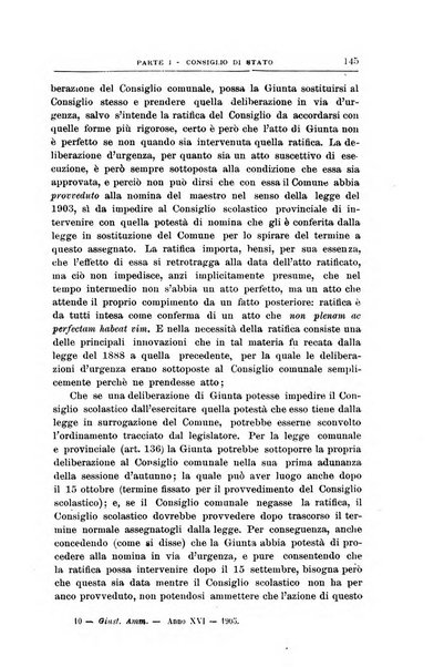 La giustizia amministrativa raccolta di decisioni e pareri del Consiglio di Stato, decisioni della Corte dei conti, sentenze della Cassazione di Roma, e decisioni delle Giunte provinciali amministrative