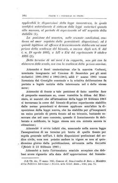 La giustizia amministrativa raccolta di decisioni e pareri del Consiglio di Stato, decisioni della Corte dei conti, sentenze della Cassazione di Roma, e decisioni delle Giunte provinciali amministrative