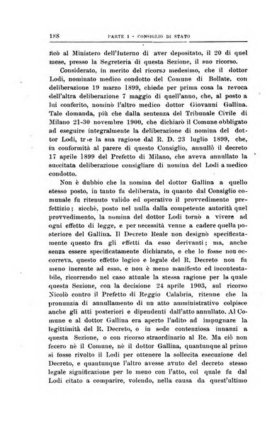 La giustizia amministrativa raccolta di decisioni e pareri del Consiglio di Stato, decisioni della Corte dei conti, sentenze della Cassazione di Roma, e decisioni delle Giunte provinciali amministrative