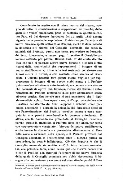 La giustizia amministrativa raccolta di decisioni e pareri del Consiglio di Stato, decisioni della Corte dei conti, sentenze della Cassazione di Roma, e decisioni delle Giunte provinciali amministrative