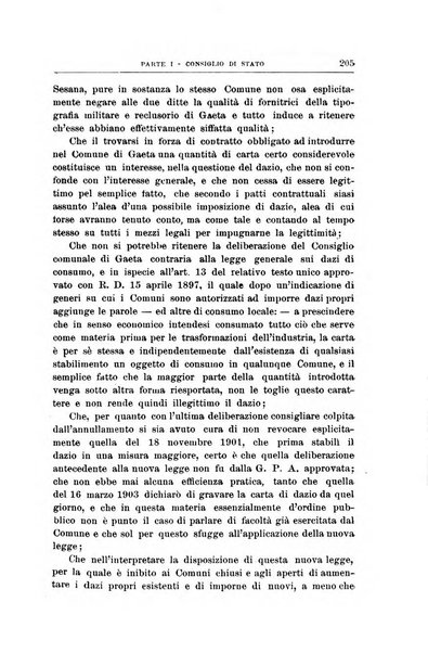 La giustizia amministrativa raccolta di decisioni e pareri del Consiglio di Stato, decisioni della Corte dei conti, sentenze della Cassazione di Roma, e decisioni delle Giunte provinciali amministrative