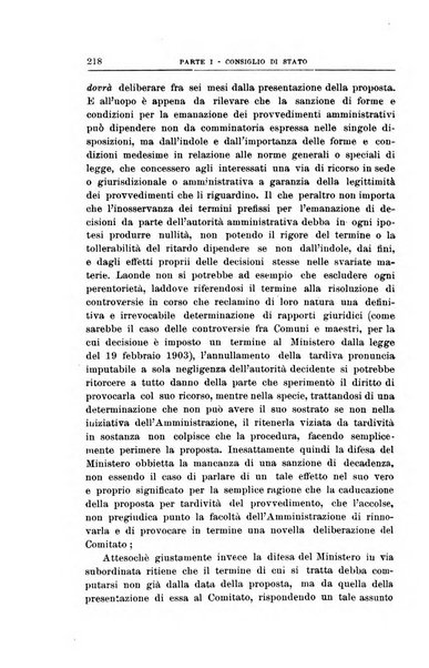 La giustizia amministrativa raccolta di decisioni e pareri del Consiglio di Stato, decisioni della Corte dei conti, sentenze della Cassazione di Roma, e decisioni delle Giunte provinciali amministrative