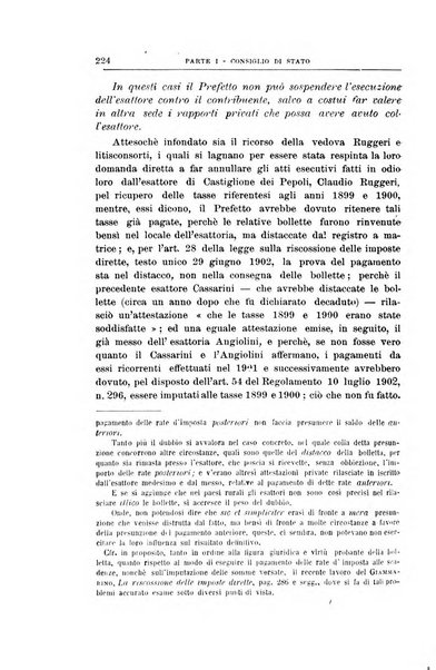 La giustizia amministrativa raccolta di decisioni e pareri del Consiglio di Stato, decisioni della Corte dei conti, sentenze della Cassazione di Roma, e decisioni delle Giunte provinciali amministrative