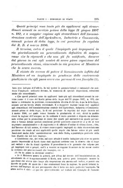 La giustizia amministrativa raccolta di decisioni e pareri del Consiglio di Stato, decisioni della Corte dei conti, sentenze della Cassazione di Roma, e decisioni delle Giunte provinciali amministrative