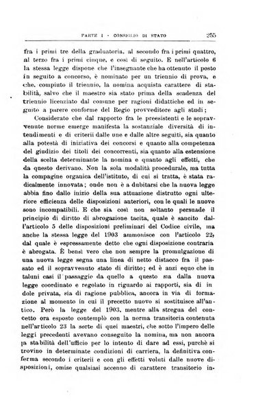 La giustizia amministrativa raccolta di decisioni e pareri del Consiglio di Stato, decisioni della Corte dei conti, sentenze della Cassazione di Roma, e decisioni delle Giunte provinciali amministrative