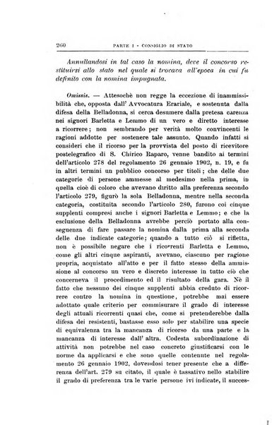 La giustizia amministrativa raccolta di decisioni e pareri del Consiglio di Stato, decisioni della Corte dei conti, sentenze della Cassazione di Roma, e decisioni delle Giunte provinciali amministrative