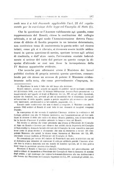 La giustizia amministrativa raccolta di decisioni e pareri del Consiglio di Stato, decisioni della Corte dei conti, sentenze della Cassazione di Roma, e decisioni delle Giunte provinciali amministrative