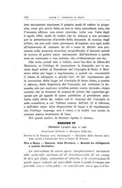 La giustizia amministrativa raccolta di decisioni e pareri del Consiglio di Stato, decisioni della Corte dei conti, sentenze della Cassazione di Roma, e decisioni delle Giunte provinciali amministrative