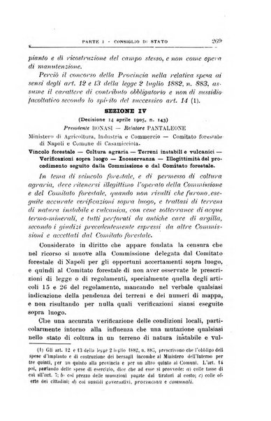 La giustizia amministrativa raccolta di decisioni e pareri del Consiglio di Stato, decisioni della Corte dei conti, sentenze della Cassazione di Roma, e decisioni delle Giunte provinciali amministrative