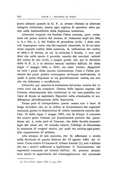 La giustizia amministrativa raccolta di decisioni e pareri del Consiglio di Stato, decisioni della Corte dei conti, sentenze della Cassazione di Roma, e decisioni delle Giunte provinciali amministrative