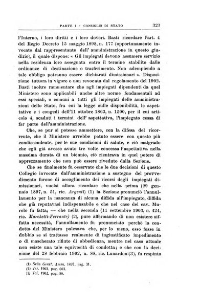 La giustizia amministrativa raccolta di decisioni e pareri del Consiglio di Stato, decisioni della Corte dei conti, sentenze della Cassazione di Roma, e decisioni delle Giunte provinciali amministrative