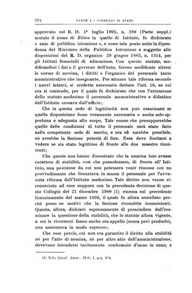 La giustizia amministrativa raccolta di decisioni e pareri del Consiglio di Stato, decisioni della Corte dei conti, sentenze della Cassazione di Roma, e decisioni delle Giunte provinciali amministrative