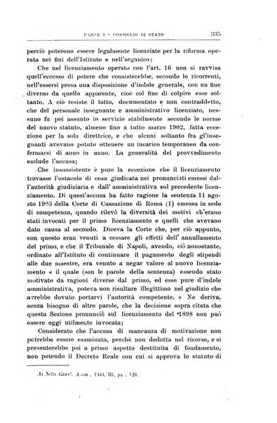 La giustizia amministrativa raccolta di decisioni e pareri del Consiglio di Stato, decisioni della Corte dei conti, sentenze della Cassazione di Roma, e decisioni delle Giunte provinciali amministrative