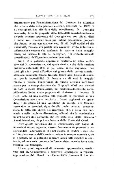 La giustizia amministrativa raccolta di decisioni e pareri del Consiglio di Stato, decisioni della Corte dei conti, sentenze della Cassazione di Roma, e decisioni delle Giunte provinciali amministrative