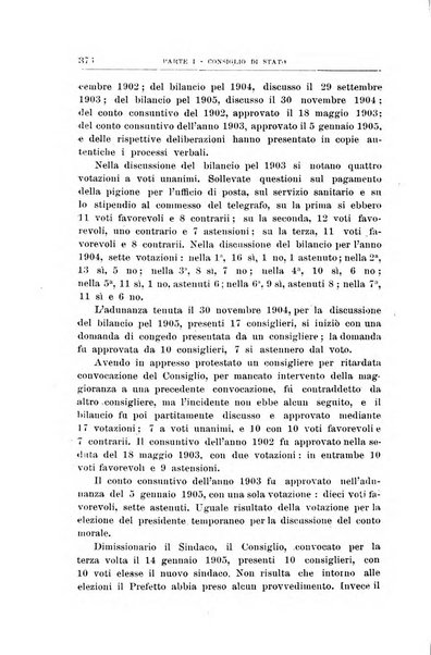 La giustizia amministrativa raccolta di decisioni e pareri del Consiglio di Stato, decisioni della Corte dei conti, sentenze della Cassazione di Roma, e decisioni delle Giunte provinciali amministrative