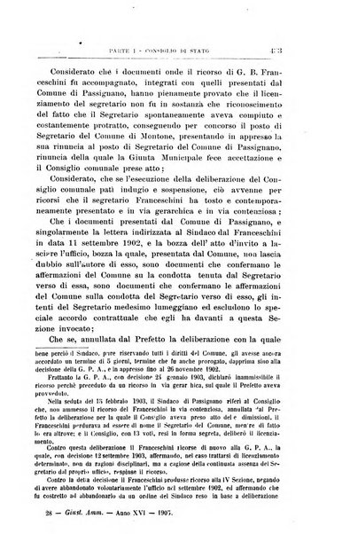 La giustizia amministrativa raccolta di decisioni e pareri del Consiglio di Stato, decisioni della Corte dei conti, sentenze della Cassazione di Roma, e decisioni delle Giunte provinciali amministrative