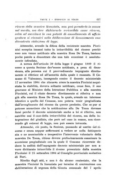 La giustizia amministrativa raccolta di decisioni e pareri del Consiglio di Stato, decisioni della Corte dei conti, sentenze della Cassazione di Roma, e decisioni delle Giunte provinciali amministrative