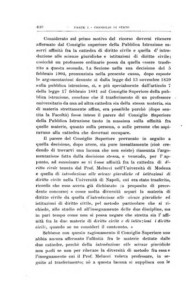 La giustizia amministrativa raccolta di decisioni e pareri del Consiglio di Stato, decisioni della Corte dei conti, sentenze della Cassazione di Roma, e decisioni delle Giunte provinciali amministrative