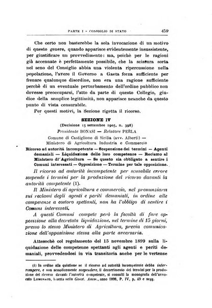 La giustizia amministrativa raccolta di decisioni e pareri del Consiglio di Stato, decisioni della Corte dei conti, sentenze della Cassazione di Roma, e decisioni delle Giunte provinciali amministrative