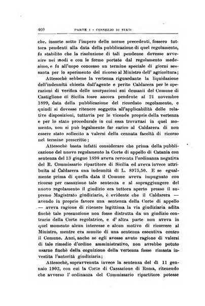 La giustizia amministrativa raccolta di decisioni e pareri del Consiglio di Stato, decisioni della Corte dei conti, sentenze della Cassazione di Roma, e decisioni delle Giunte provinciali amministrative