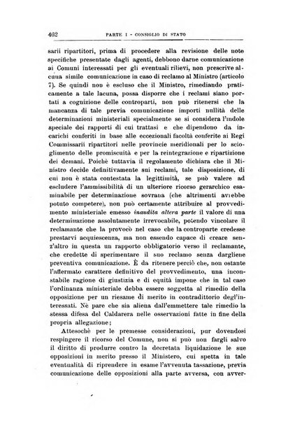 La giustizia amministrativa raccolta di decisioni e pareri del Consiglio di Stato, decisioni della Corte dei conti, sentenze della Cassazione di Roma, e decisioni delle Giunte provinciali amministrative