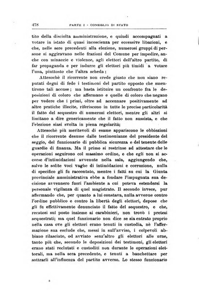 La giustizia amministrativa raccolta di decisioni e pareri del Consiglio di Stato, decisioni della Corte dei conti, sentenze della Cassazione di Roma, e decisioni delle Giunte provinciali amministrative