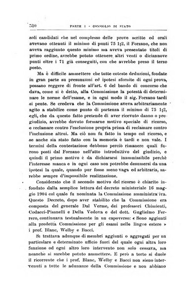 La giustizia amministrativa raccolta di decisioni e pareri del Consiglio di Stato, decisioni della Corte dei conti, sentenze della Cassazione di Roma, e decisioni delle Giunte provinciali amministrative