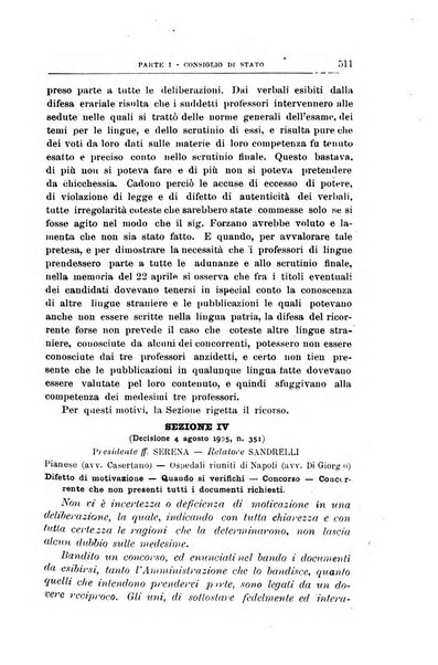 La giustizia amministrativa raccolta di decisioni e pareri del Consiglio di Stato, decisioni della Corte dei conti, sentenze della Cassazione di Roma, e decisioni delle Giunte provinciali amministrative