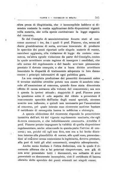 La giustizia amministrativa raccolta di decisioni e pareri del Consiglio di Stato, decisioni della Corte dei conti, sentenze della Cassazione di Roma, e decisioni delle Giunte provinciali amministrative