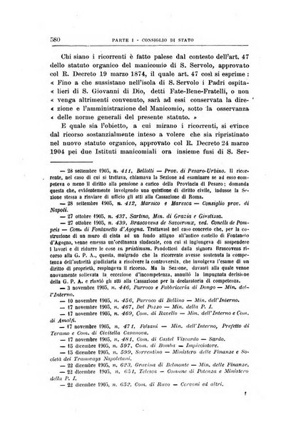 La giustizia amministrativa raccolta di decisioni e pareri del Consiglio di Stato, decisioni della Corte dei conti, sentenze della Cassazione di Roma, e decisioni delle Giunte provinciali amministrative