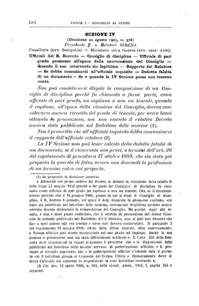 La giustizia amministrativa raccolta di decisioni e pareri del Consiglio di Stato, decisioni della Corte dei conti, sentenze della Cassazione di Roma, e decisioni delle Giunte provinciali amministrative