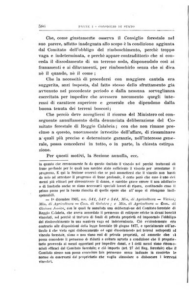 La giustizia amministrativa raccolta di decisioni e pareri del Consiglio di Stato, decisioni della Corte dei conti, sentenze della Cassazione di Roma, e decisioni delle Giunte provinciali amministrative