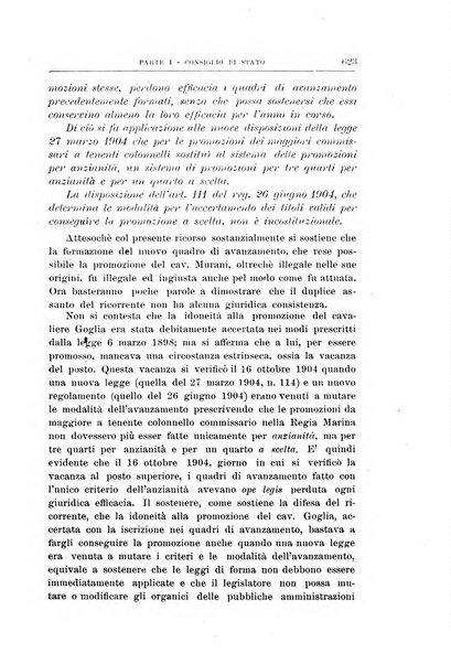 La giustizia amministrativa raccolta di decisioni e pareri del Consiglio di Stato, decisioni della Corte dei conti, sentenze della Cassazione di Roma, e decisioni delle Giunte provinciali amministrative