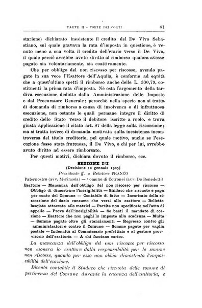 La giustizia amministrativa raccolta di decisioni e pareri del Consiglio di Stato, decisioni della Corte dei conti, sentenze della Cassazione di Roma, e decisioni delle Giunte provinciali amministrative