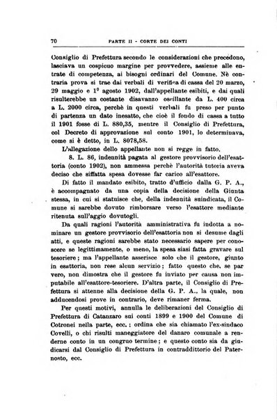 La giustizia amministrativa raccolta di decisioni e pareri del Consiglio di Stato, decisioni della Corte dei conti, sentenze della Cassazione di Roma, e decisioni delle Giunte provinciali amministrative