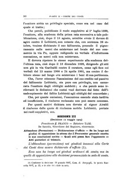 La giustizia amministrativa raccolta di decisioni e pareri del Consiglio di Stato, decisioni della Corte dei conti, sentenze della Cassazione di Roma, e decisioni delle Giunte provinciali amministrative