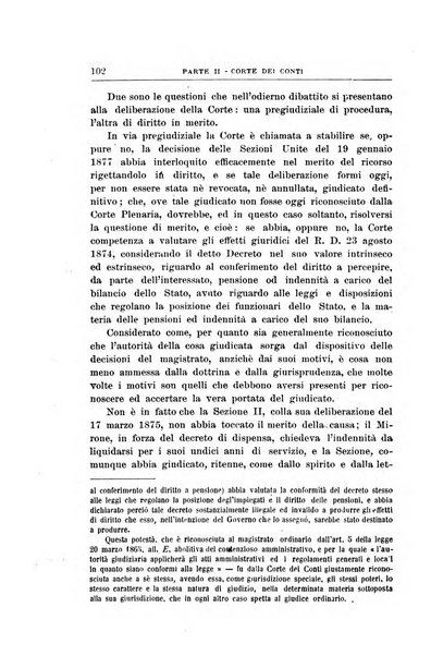 La giustizia amministrativa raccolta di decisioni e pareri del Consiglio di Stato, decisioni della Corte dei conti, sentenze della Cassazione di Roma, e decisioni delle Giunte provinciali amministrative