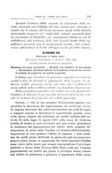 La giustizia amministrativa raccolta di decisioni e pareri del Consiglio di Stato, decisioni della Corte dei conti, sentenze della Cassazione di Roma, e decisioni delle Giunte provinciali amministrative