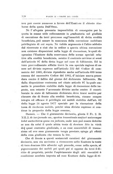 La giustizia amministrativa raccolta di decisioni e pareri del Consiglio di Stato, decisioni della Corte dei conti, sentenze della Cassazione di Roma, e decisioni delle Giunte provinciali amministrative