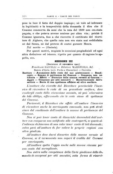 La giustizia amministrativa raccolta di decisioni e pareri del Consiglio di Stato, decisioni della Corte dei conti, sentenze della Cassazione di Roma, e decisioni delle Giunte provinciali amministrative