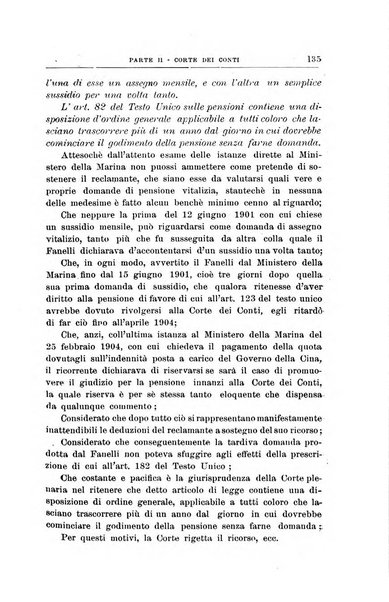 La giustizia amministrativa raccolta di decisioni e pareri del Consiglio di Stato, decisioni della Corte dei conti, sentenze della Cassazione di Roma, e decisioni delle Giunte provinciali amministrative