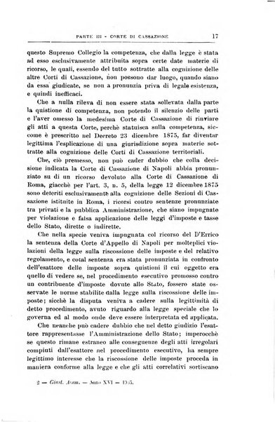 La giustizia amministrativa raccolta di decisioni e pareri del Consiglio di Stato, decisioni della Corte dei conti, sentenze della Cassazione di Roma, e decisioni delle Giunte provinciali amministrative