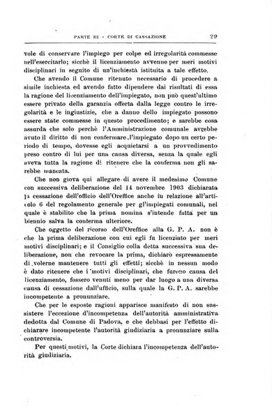 La giustizia amministrativa raccolta di decisioni e pareri del Consiglio di Stato, decisioni della Corte dei conti, sentenze della Cassazione di Roma, e decisioni delle Giunte provinciali amministrative