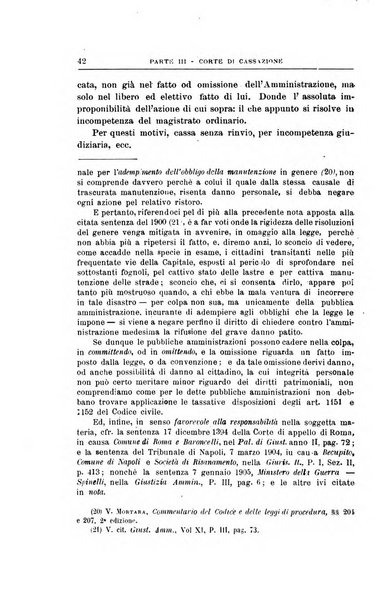 La giustizia amministrativa raccolta di decisioni e pareri del Consiglio di Stato, decisioni della Corte dei conti, sentenze della Cassazione di Roma, e decisioni delle Giunte provinciali amministrative