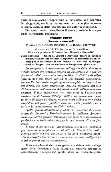 La giustizia amministrativa raccolta di decisioni e pareri del Consiglio di Stato, decisioni della Corte dei conti, sentenze della Cassazione di Roma, e decisioni delle Giunte provinciali amministrative